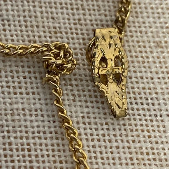 Vintage Disney Mickey Mouse Jewelry Set Gold 1970s ring bracelet necklace 70s - Picture 8 of 16